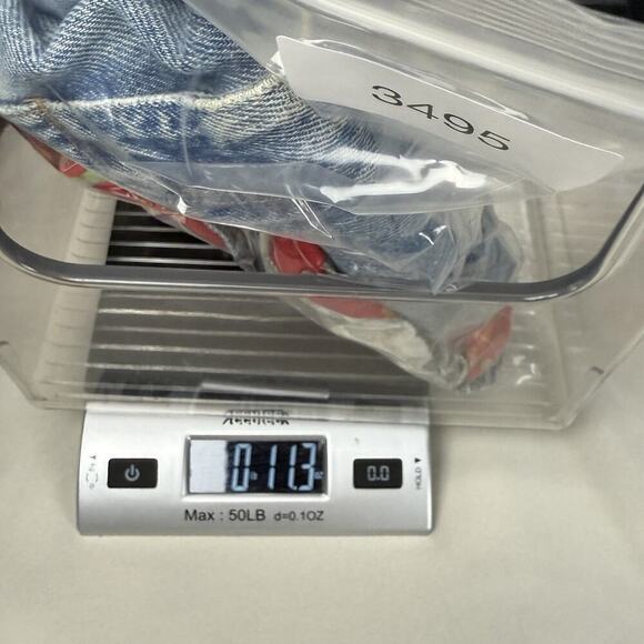 Handmade Upcycled Denim Bib Apron OS Cottagecore Country DIY Artsy Mixed Media - Picture 14 of 14